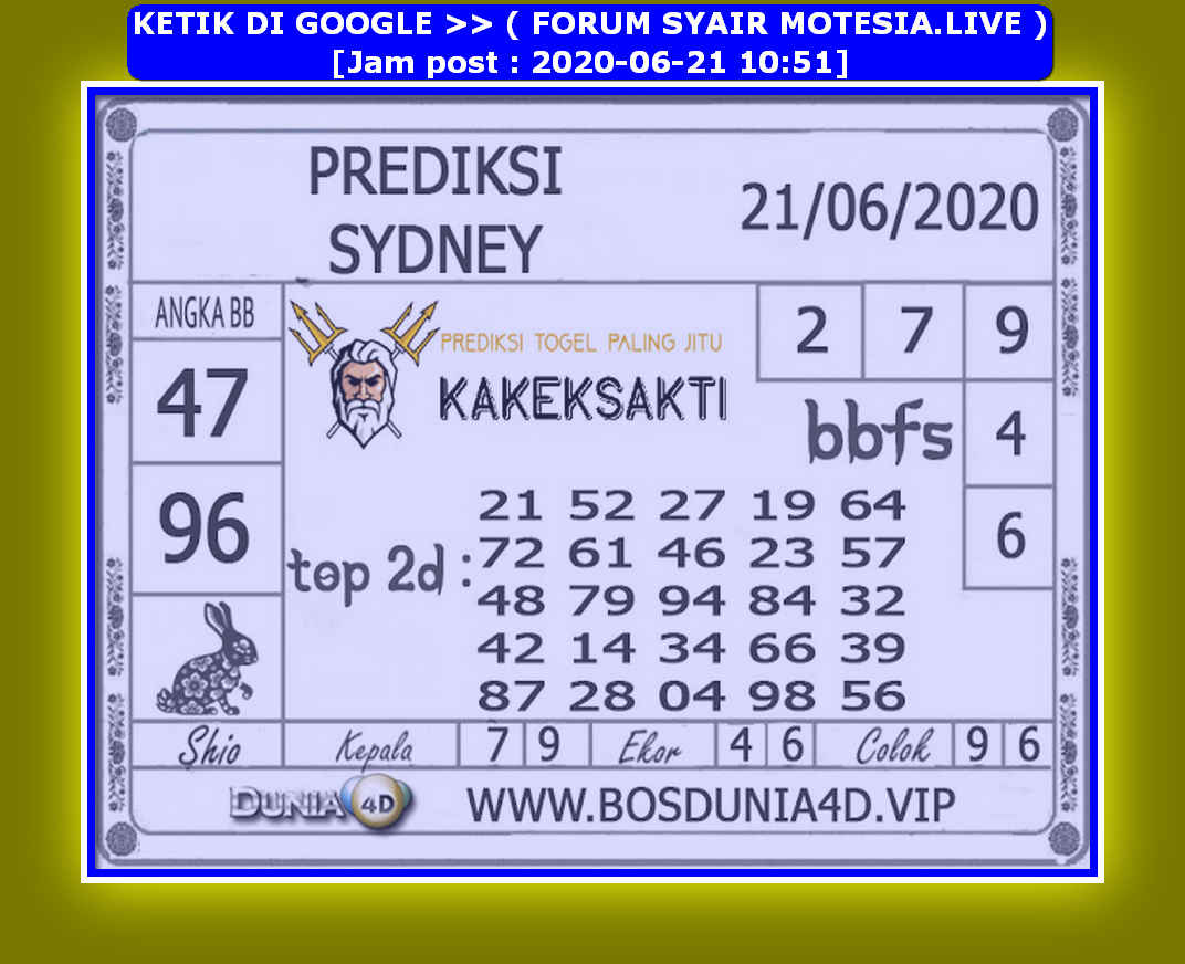 ♋ Zona togel sdy Syair