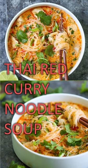 HOMEMADE THAI RED CURRY NOODLE SOUP
