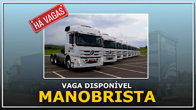 vaga para manobrista