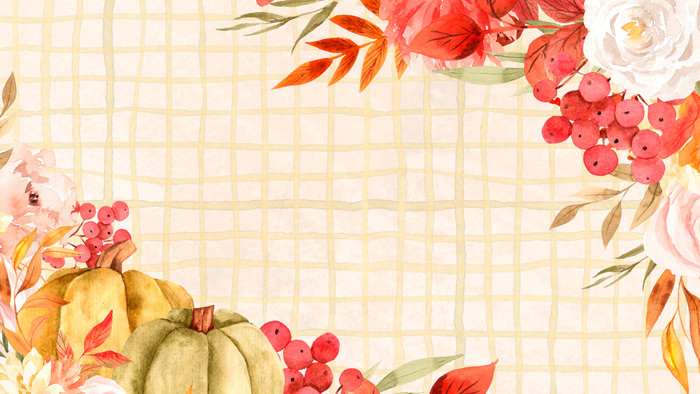 FREE fall wallpapers for both desktop and phone — 27 cute designs!