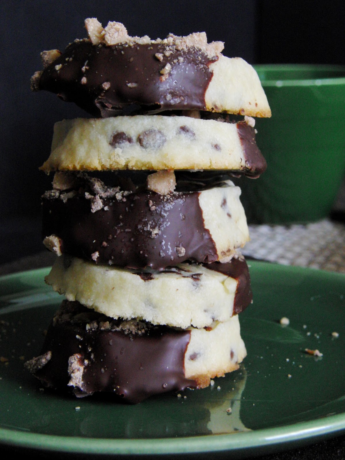 Curly Girl Kitchen Chocolate Chip Shortbread Cookies