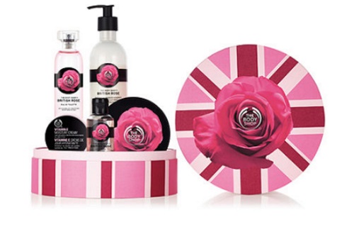 The Body Shop British Rose Deluxe Collection Gift Sets for Mom Giveaway