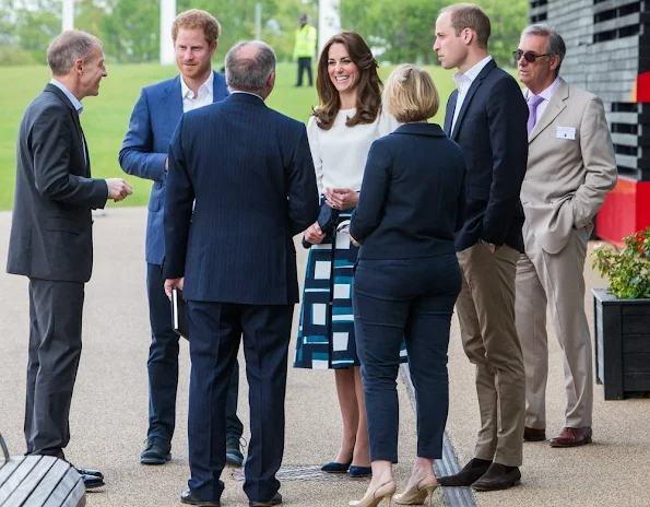 Kate Middleton, Prince William, and Prince Harry attend the official launch of Heads Together