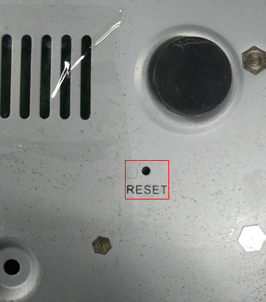reset Foscam NVR