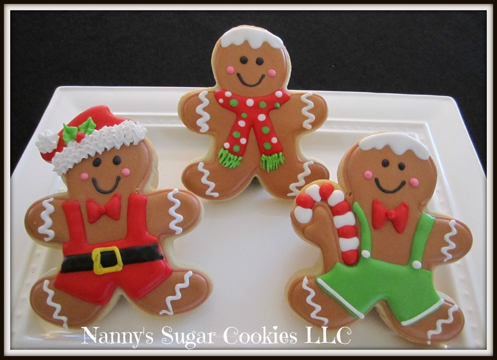 Nanny's Sugar Cookies LLC The Gingerbread Men of 2016...