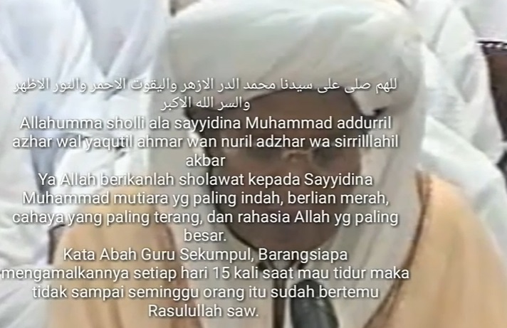 Sholawat Durril Azhar Kunci Soal