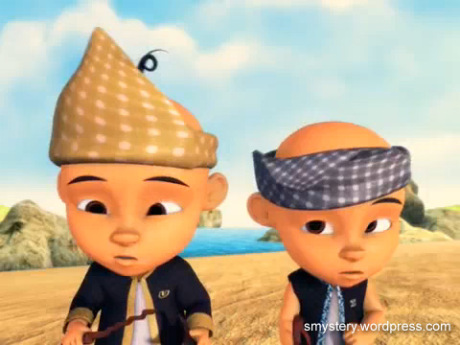 Gambar Upin Ipin Cemberut - Upin Ipin Diculik Hantu Valak Ipin Takut