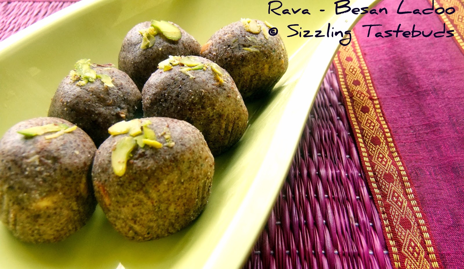 Finger millet and gram flour sweet