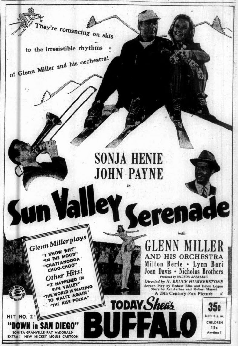 Asta's Doghouse Sun Valley Serenade (1941) Sonja Henie, John Payne