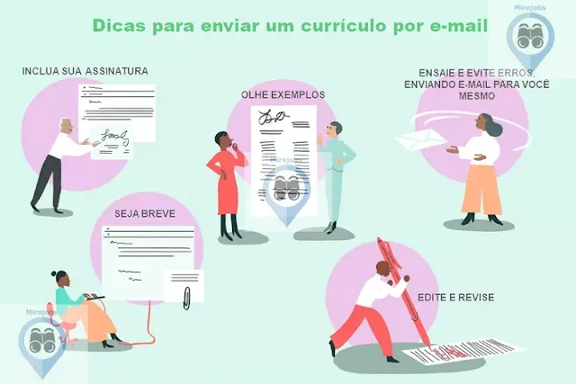 Dicas Enviar Currículo por e-mail