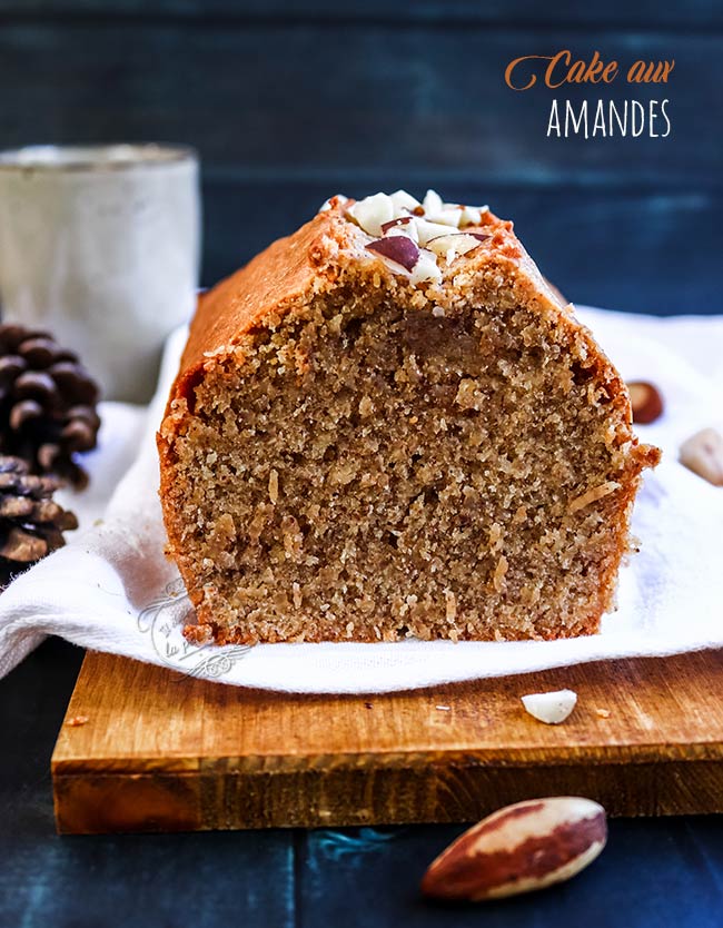 Cake aux amandes, sans beurre et sans gluten ! Il était une fois la