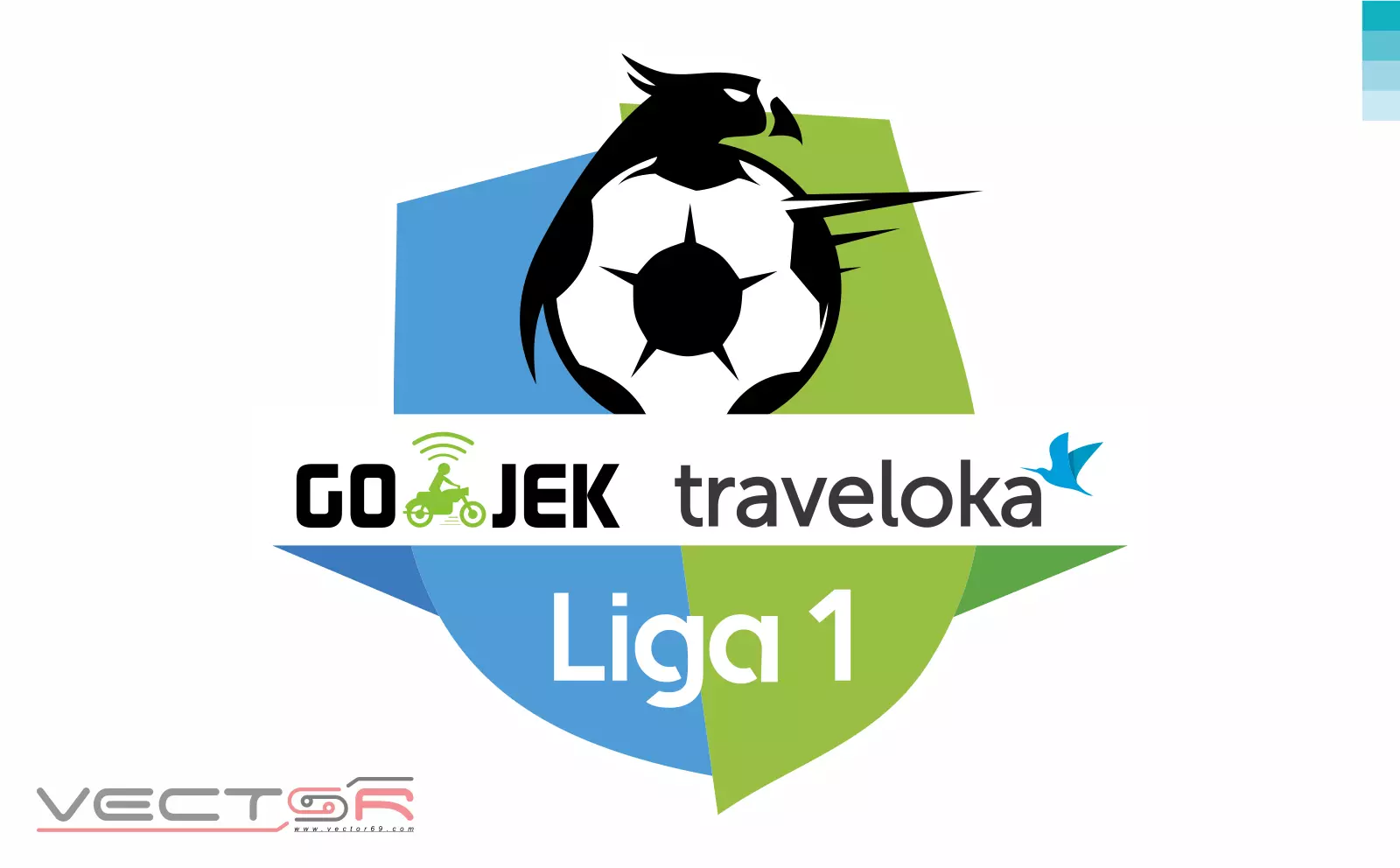 Gojek Traveloka Liga 1 Indonesia Logo - Download Vector File SVG (Scalable Vector Graphics)