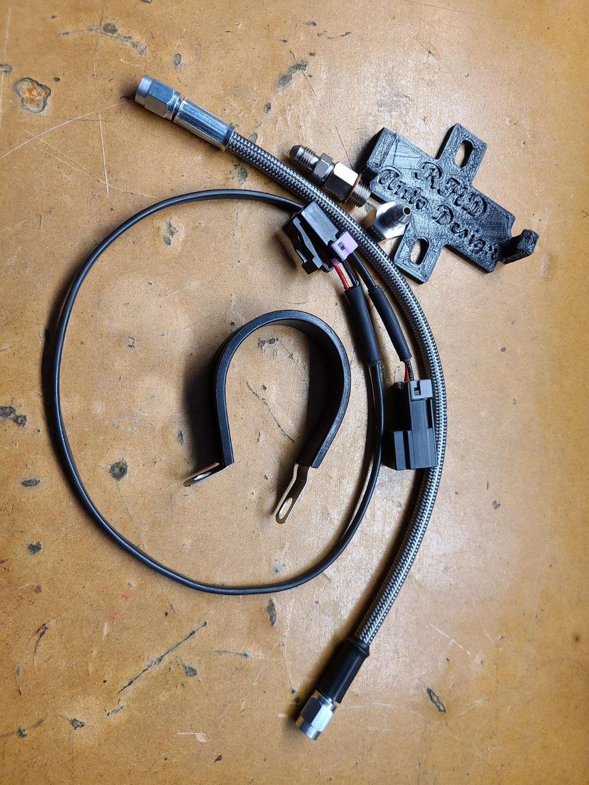 Remote Mount Oil Pressure Sending Unit Kit R32, R33, R34 Nissan