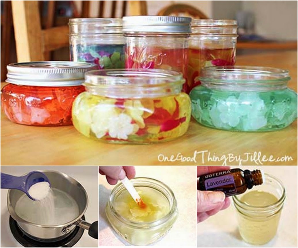Ideas & Products DIY Gel Air Fresheners