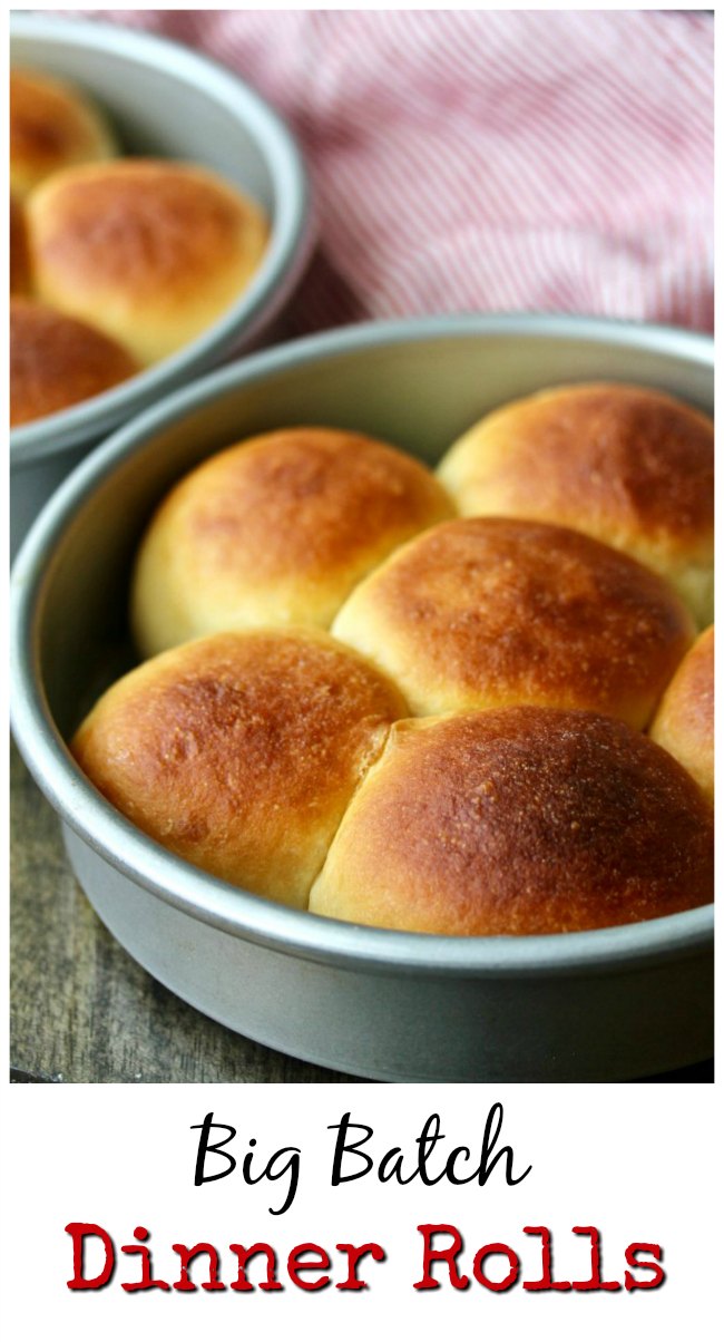 Big Batch Dinner Rolls | Karen's Kitchen Stories