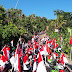 Gunungwungkal Semarak Dengan Kirab Merah Putih