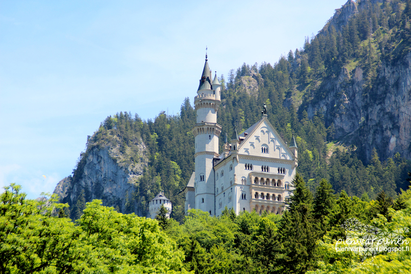 interrail-saksa-füssen-neuschwanstein-linna
