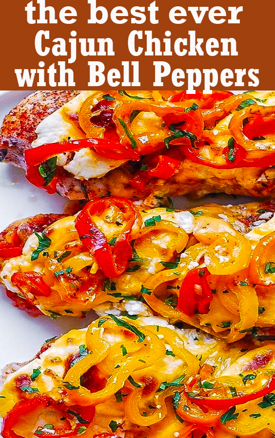 Cajun Chicken with Bell Peppers info untuk kita