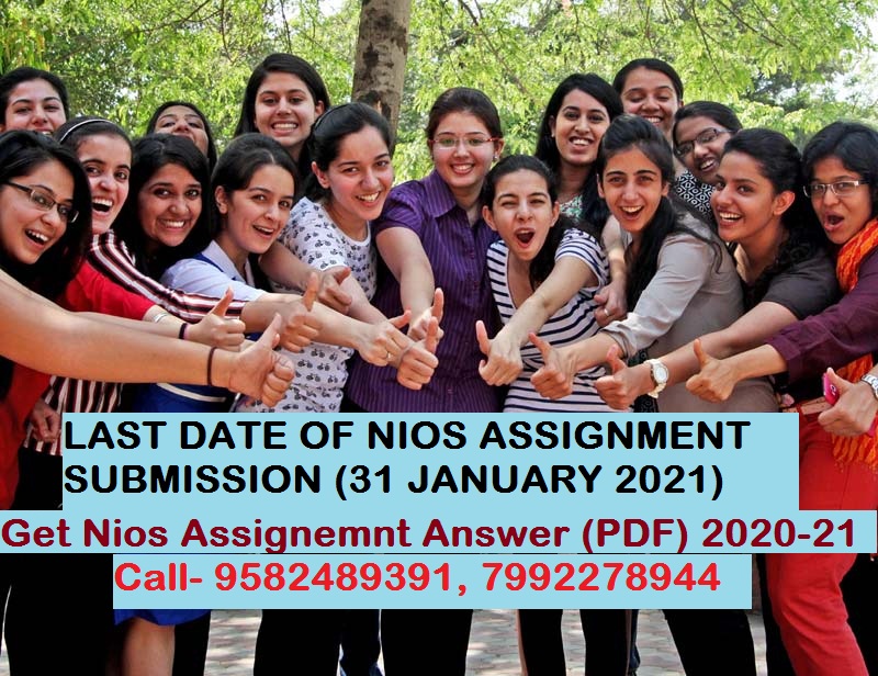 nios 321 solved assignment