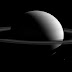Saturno visto desde la sonda Cassini