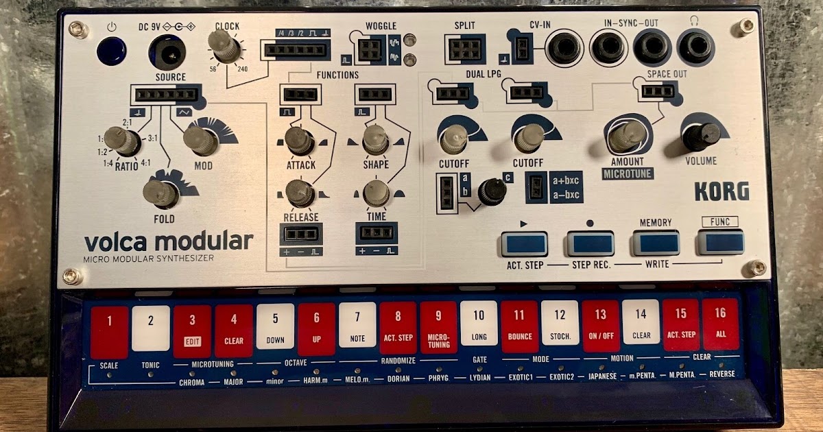 MATRIXSYNTH Volca Modular Tabletop Micro Analog Synthesizer w