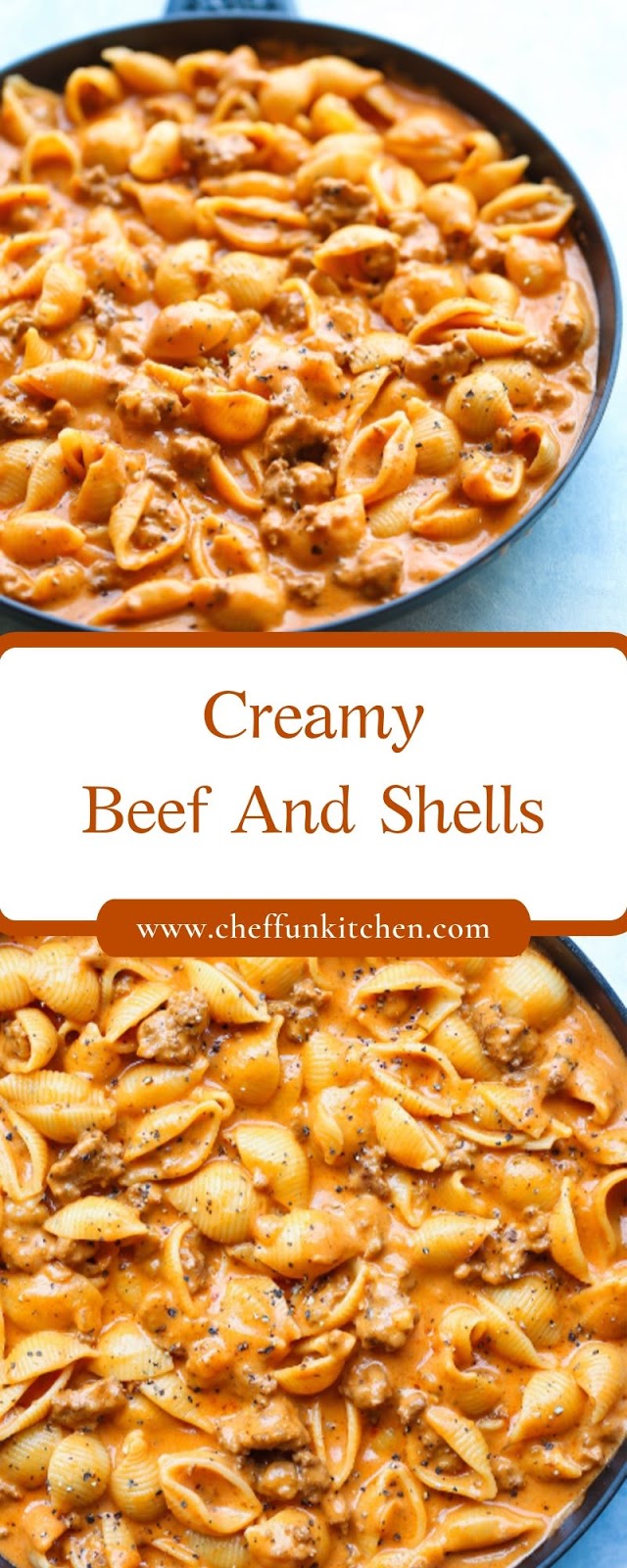 Creamy Beef And Shells Creamy Beef And Shells