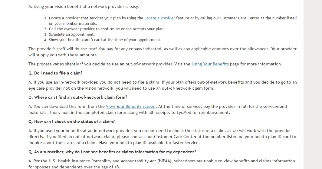 Insurancesallus What Does Eyemed Insurance Cover