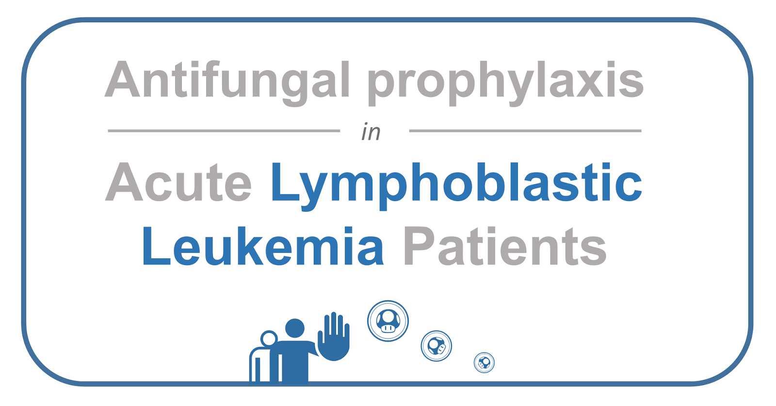 WeiTing Chen, MD Antifungal duo：antifungal prophylaxis in ALL patients