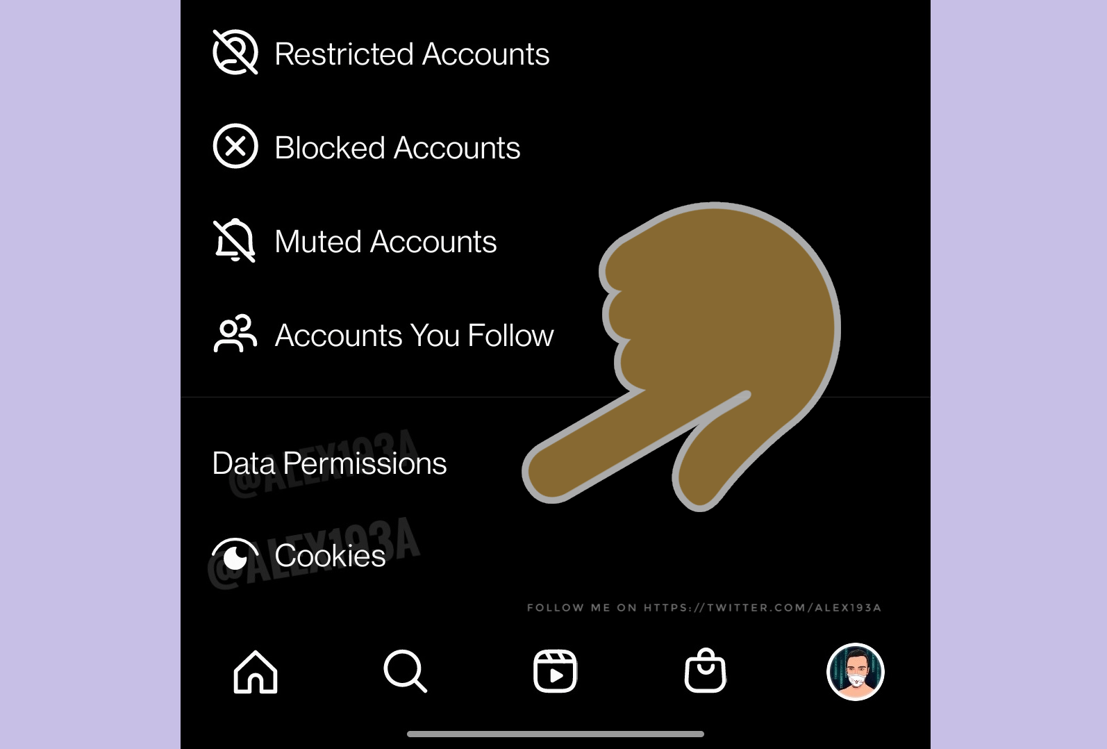 Instagram amid rising privacy concerns is working on a Cookies data permissions section