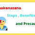 Samakonasana Steps Benefits and Precautions