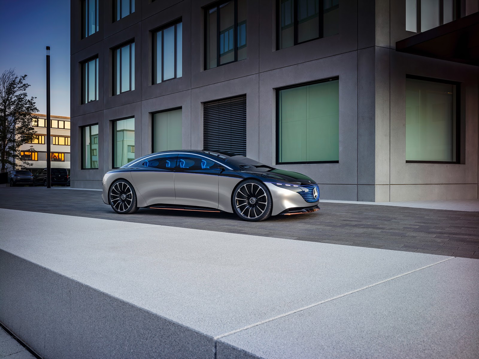 2019 Mercedes Benz Vision EQS Concept