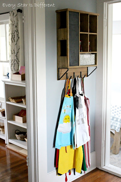 A Minimalist Montessori Kitchen: Storage Station