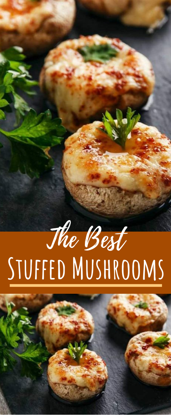 Easy Stuffed Mushroom with Sauteed Mushrooms #easy #appetizers
