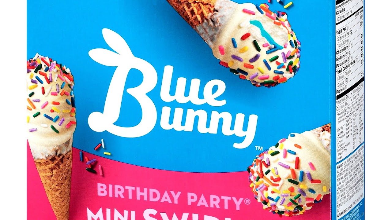 Birthday Cake Ice Cream Blue Bunny Blue Choices