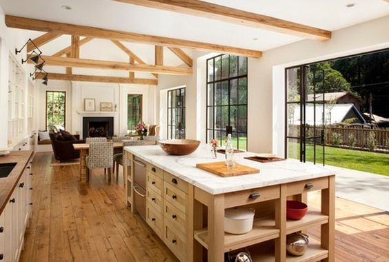 23+ Modern Farmhouse Kitchen Open Floor Plan, House Plan Concept!