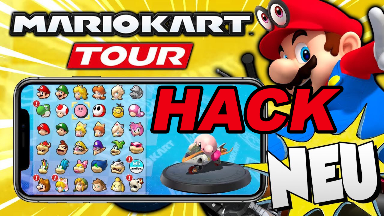 Mario Kart Tour Cheats for unlimited Gold Coins Unlimited Emeralds and