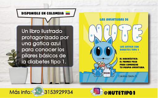 Las Aventuras de Nute, la gatica con diabetes tipo 1