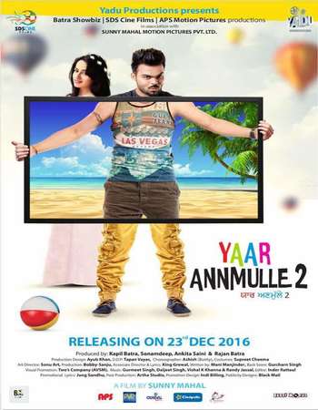 Yaar Annmulle 2 2017 Punjabi HDRip 480p 350MB