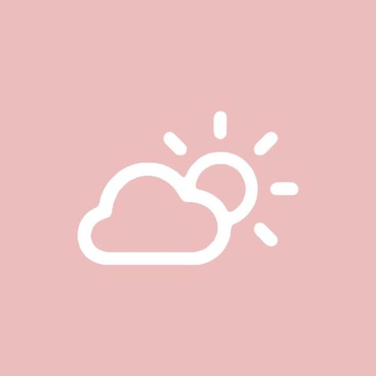 Icon App Pink Aesthetic
