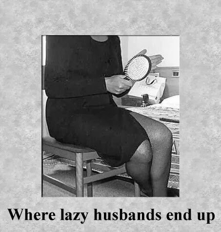 Lazy Husbands Get Spanked! 