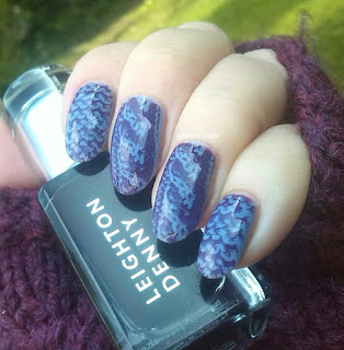 Vivid Lacquer VL 025 and Leighton Denny Really Royal