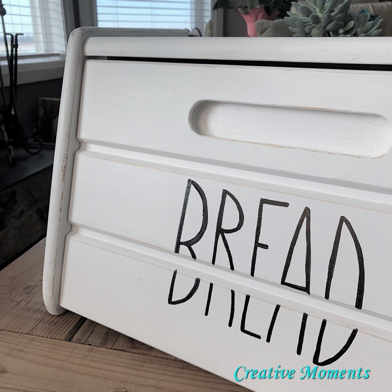 Another White Bread Box, this one Farmhouse Style