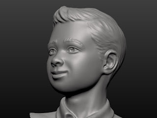 Sculpture of a Boy