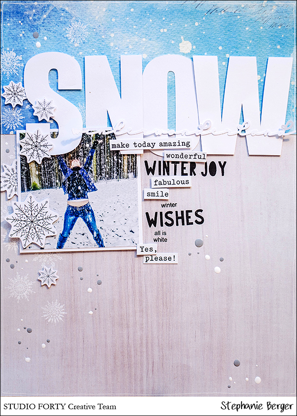 Stephanie Berger - Scrapbooking - Studio Forty Stephanie Berger - Scrapbooking - Studio Forty