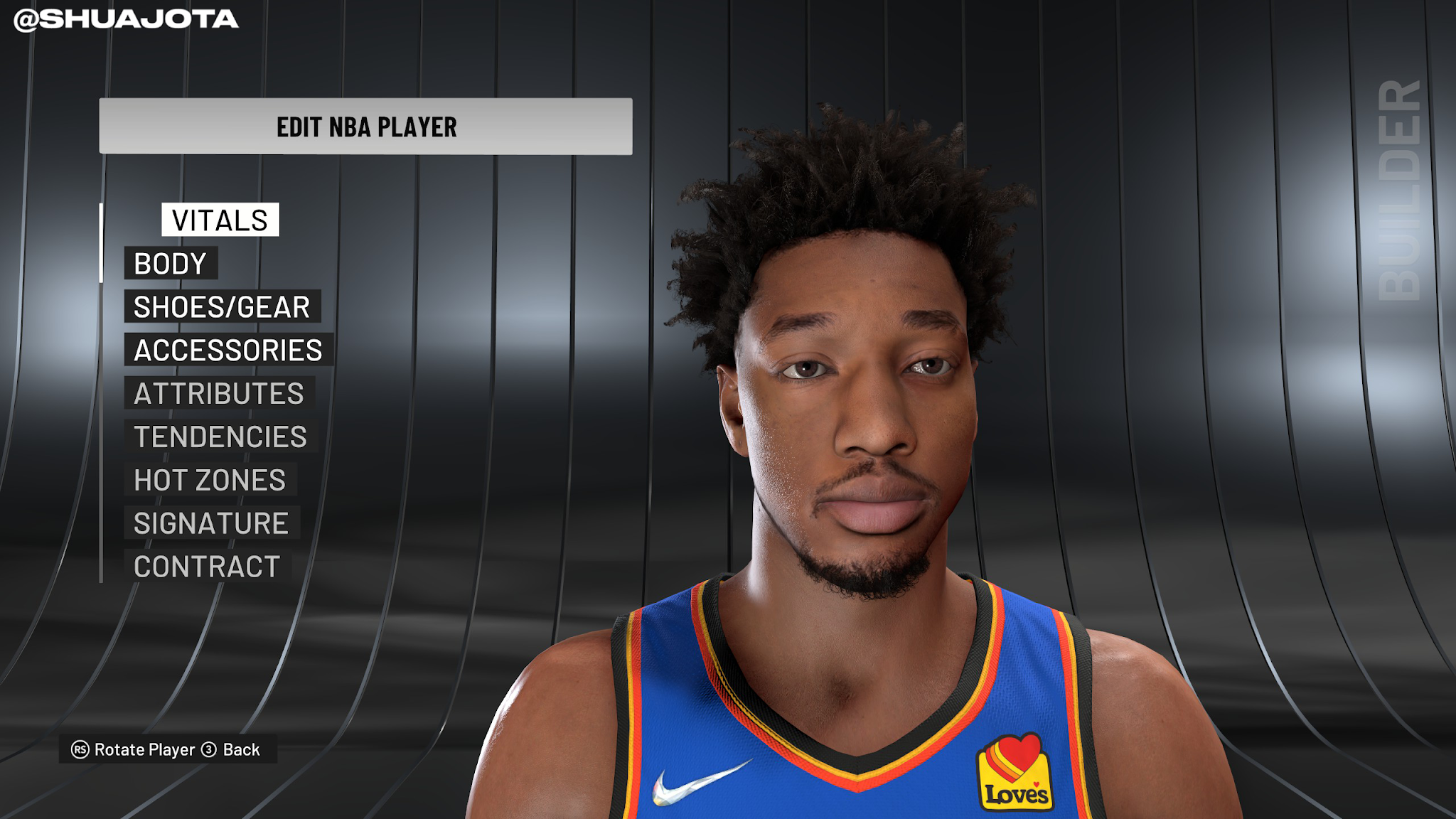 NBA 2K22 Aaron Wiggins Cyberface (Missing Face Scan) by Shuajota NBA 2K22 Aaron Wiggins Cyberface (Missing Face Scan) by Shuajota