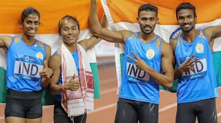 Indian team 2018 Asian Games silver medal turned into gold