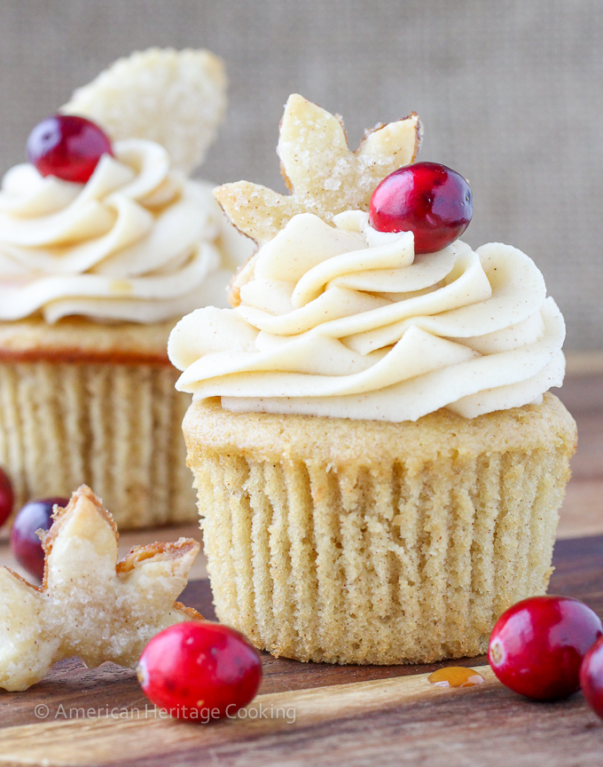 Recipe 15 Spiced Apple Cider Cranberry Cupcakes