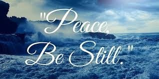 Peace in the midst of a storm