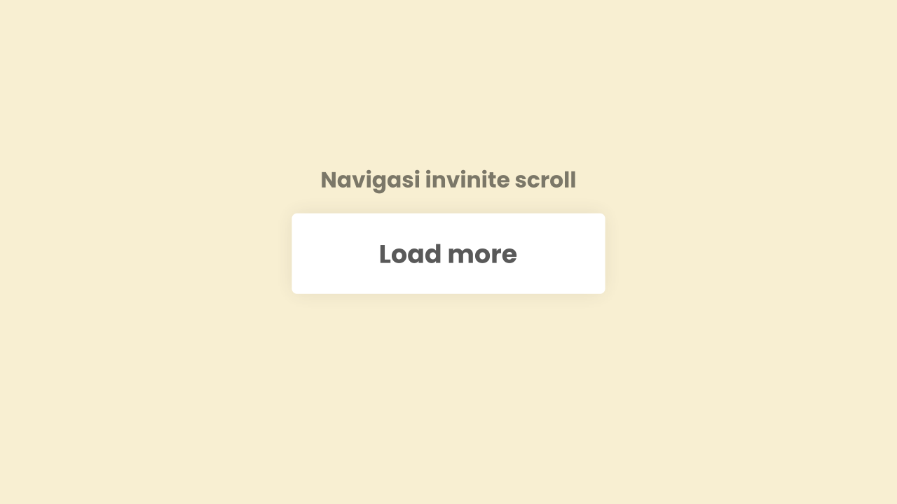 Mengubah Navigasi Blog Menjadi Invinite Scroll