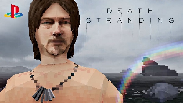 شاهد بالفيديو إعادة تصميم العرض الأول للعبة Death Stranding بأسلوب جهاز بلايستيشن 1 